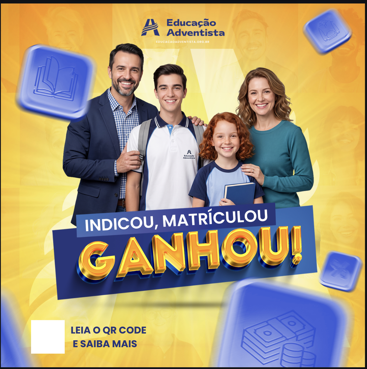 Capa do material Arte indique e ganhe 2027